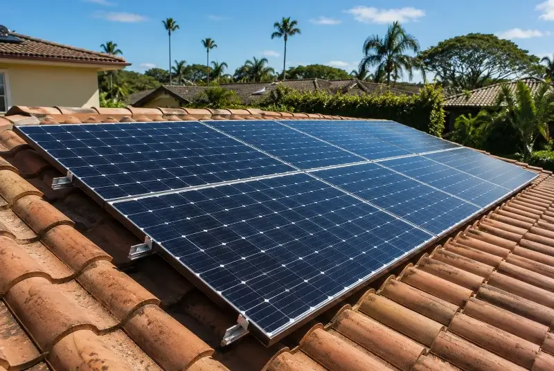 Installation de panneaux solaires à Saint-Magne